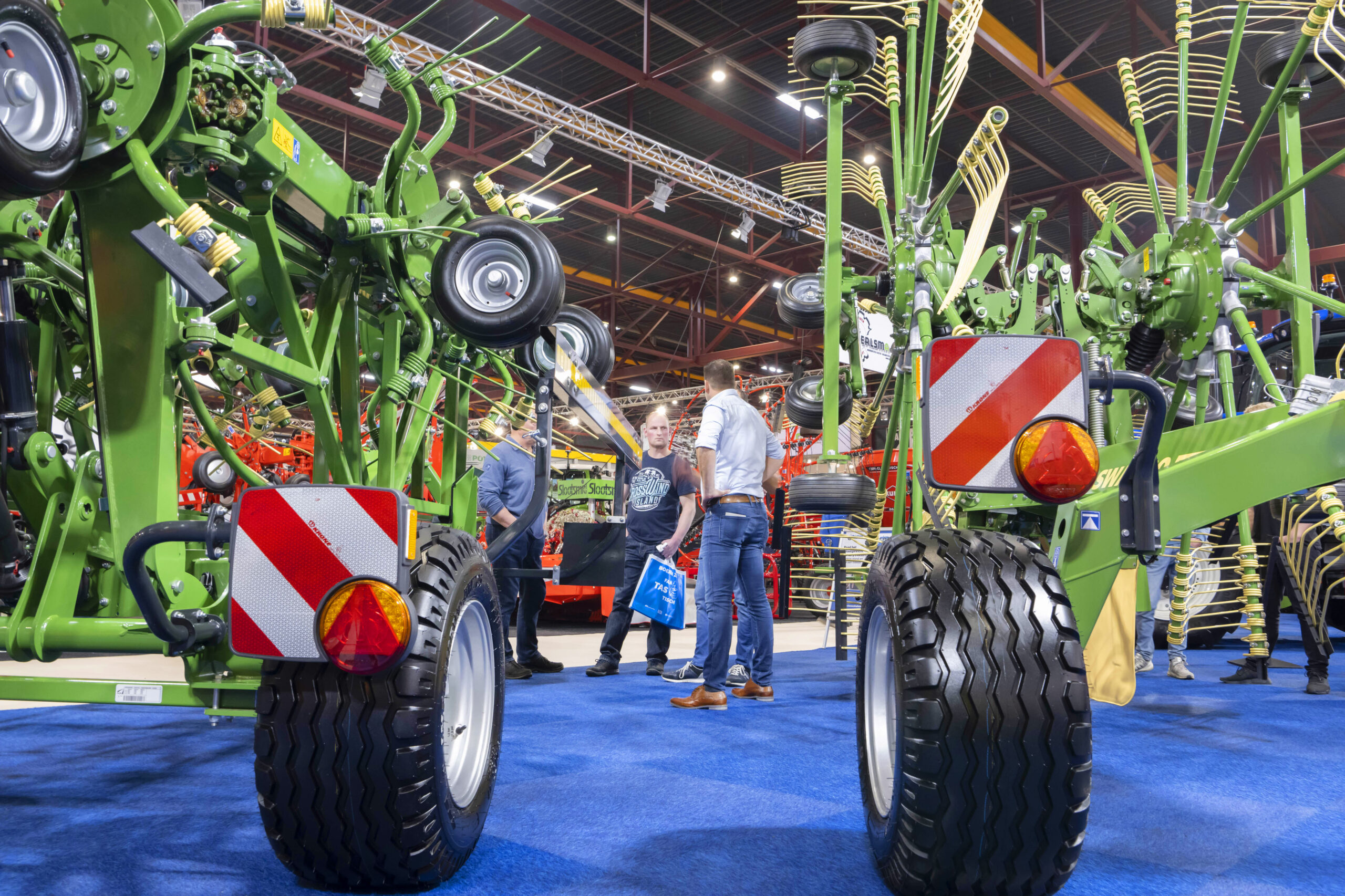 Landbouwbeurs in het WTC Expo in Leeuwarden. FOTO: MARCEL VAN KAMMEN